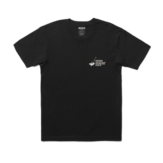 Stance Lucky Lawn Tee Black