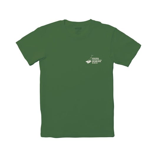 Stance Lucky Lawn Tee Green