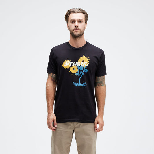 Stance Solarz T-Shirt Black |model