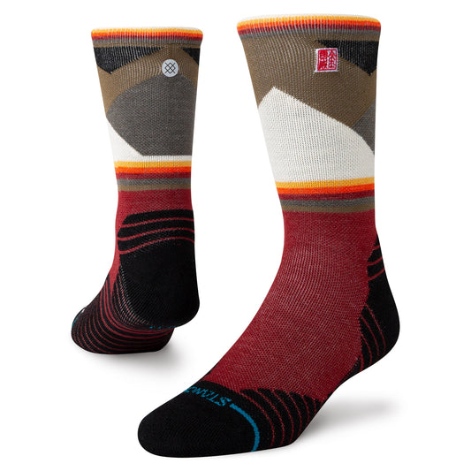 Stance Jimmy Chin Wool Crew Sock Red