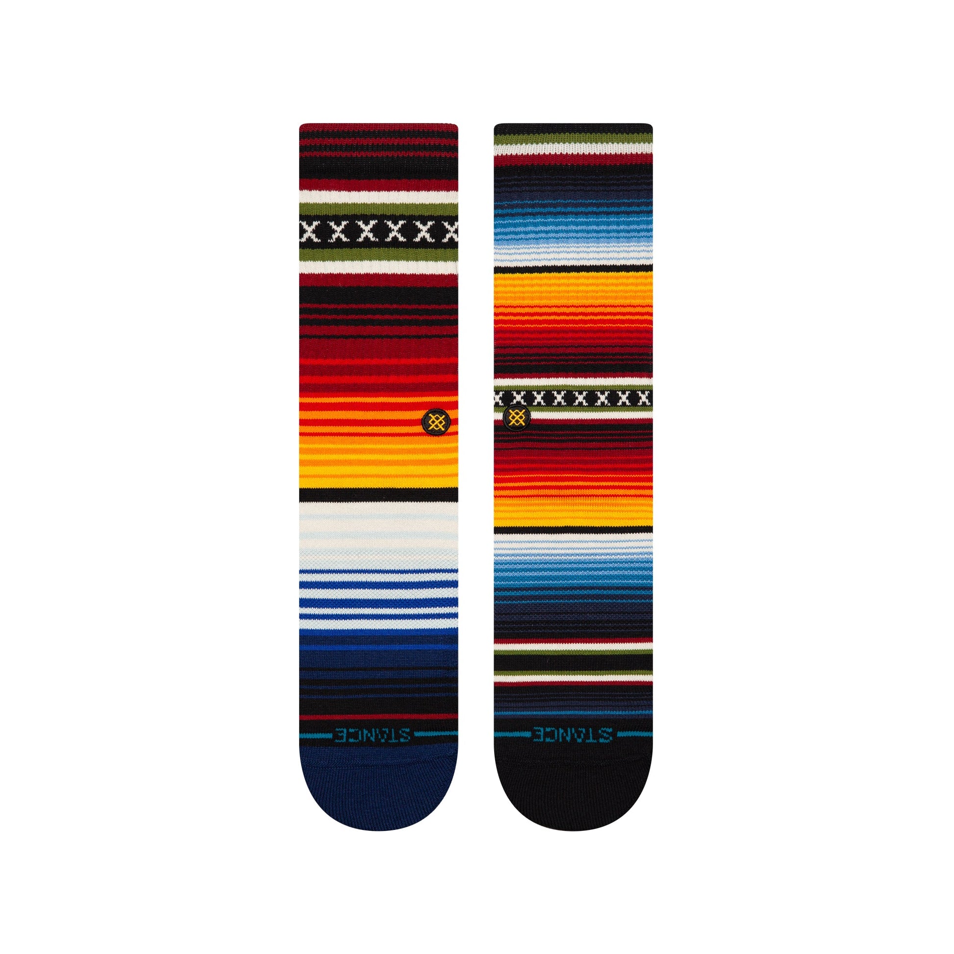 Stance Socks CURREN CREW Red