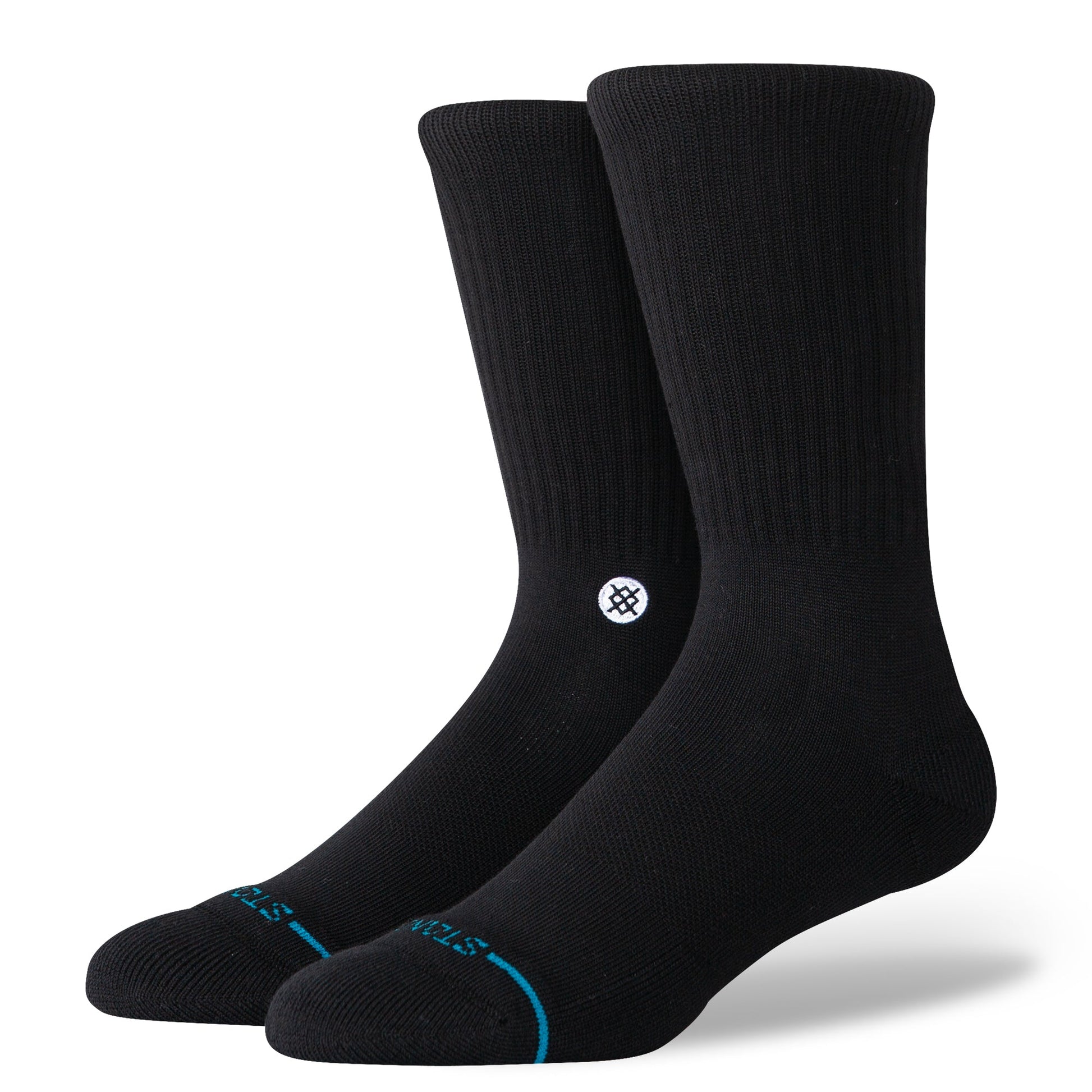 Stance Icon Crew Sock 3 Pack Black