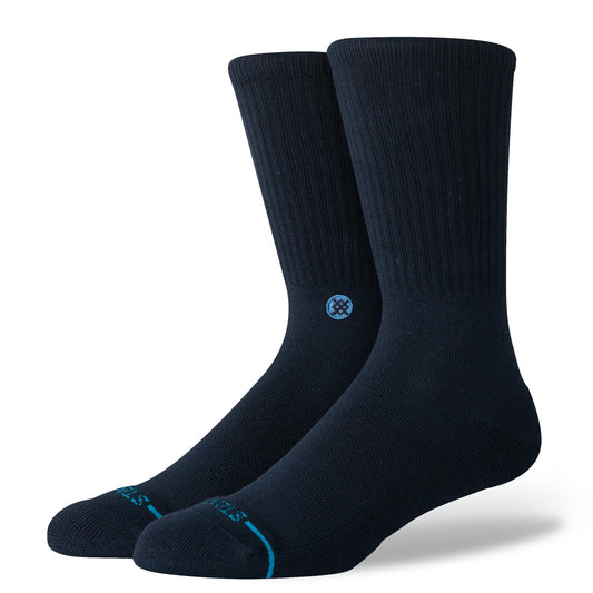 Stance Icon Crew Sock Dark Navy