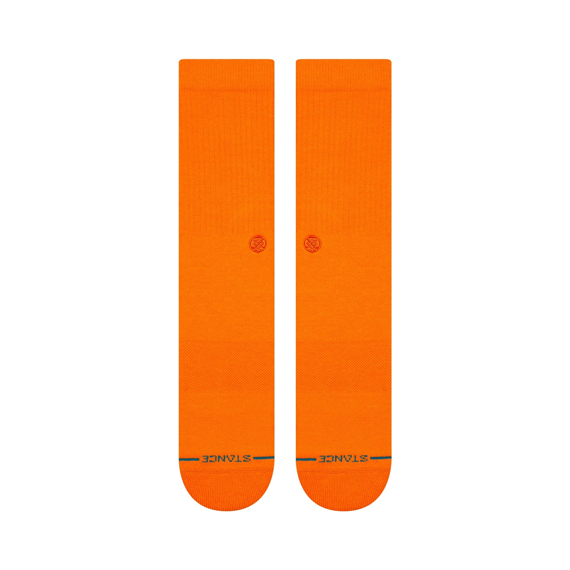 Stance Icon Crew Sock Orange