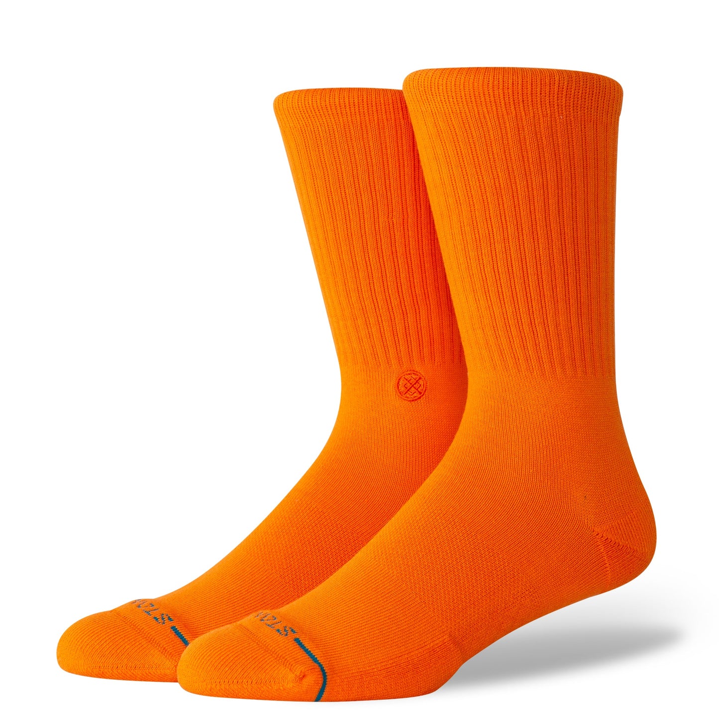 Stance Icon Crew Sock Orange