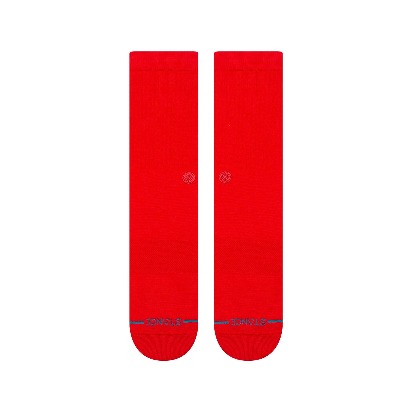 Stance Icon Crew Sock Red