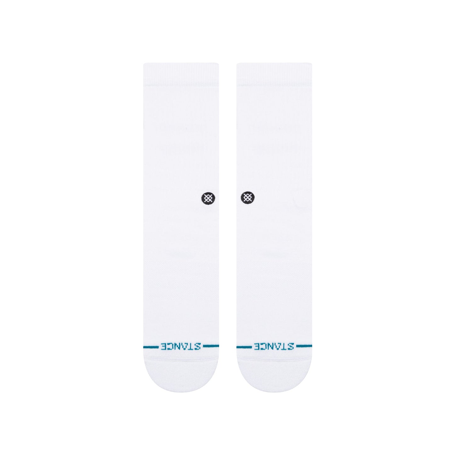 Stance Icon Crew Sock White & Black