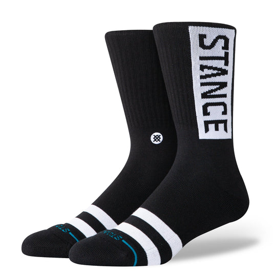 Stance OG Crew Sock Black