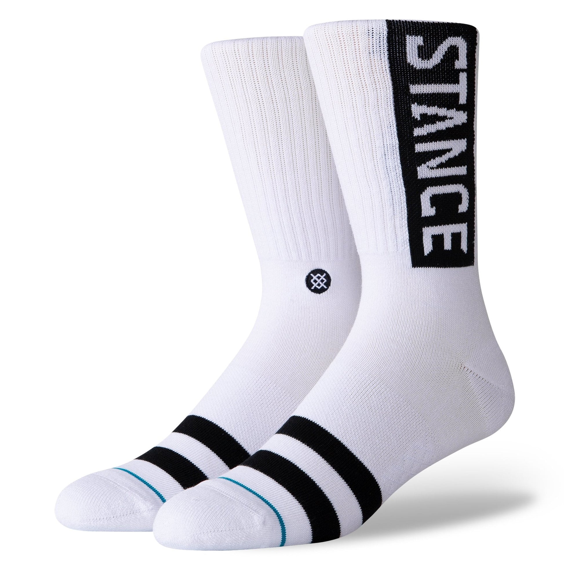 Stance OG Bundle Crew Sock 3 Pack White