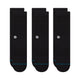 Stance Icon Crew Sock 3 Pack Black