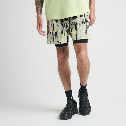 Stance Flux Performance Liner Short Green Camo |model