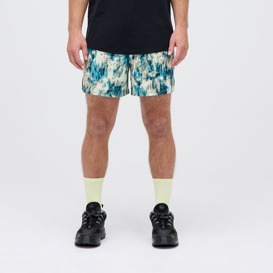 Stance Strike Run Short Teal Camo |model