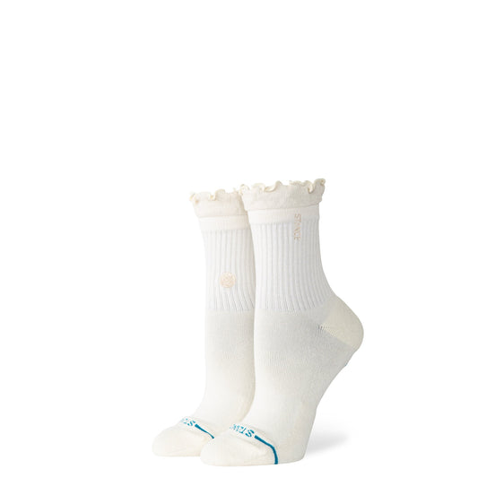 Stance Ruffle Quarter Sock Canvas