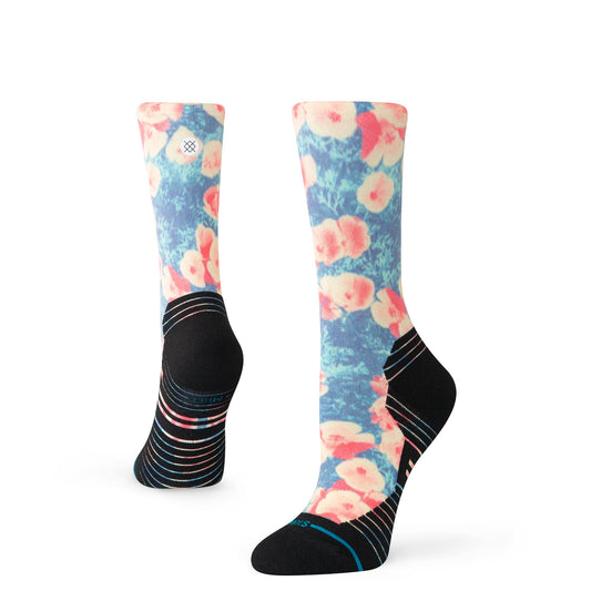 Stance Pop Light Crew Sock Black