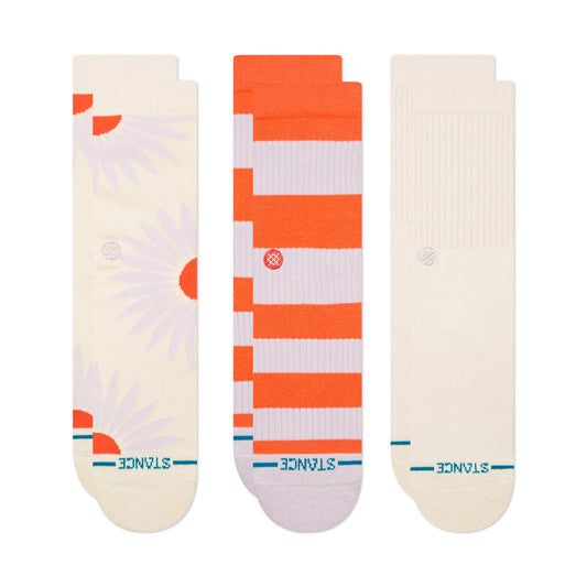 Stance Prowess Crew Sock 3 Pack Canvas