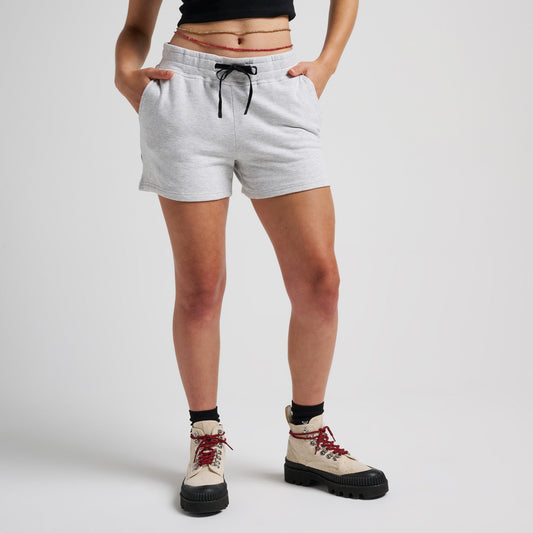 Stance Women's Shelter Short Heather Stone |model