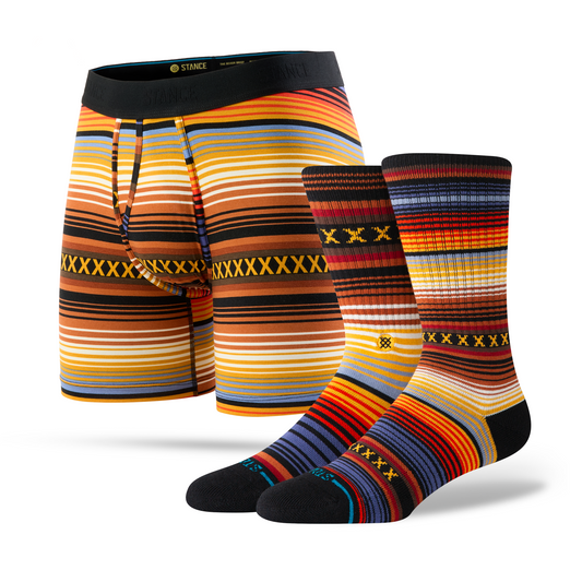 Stance Curren Boxer Brief & Crew Sock 2 Pack  Multi