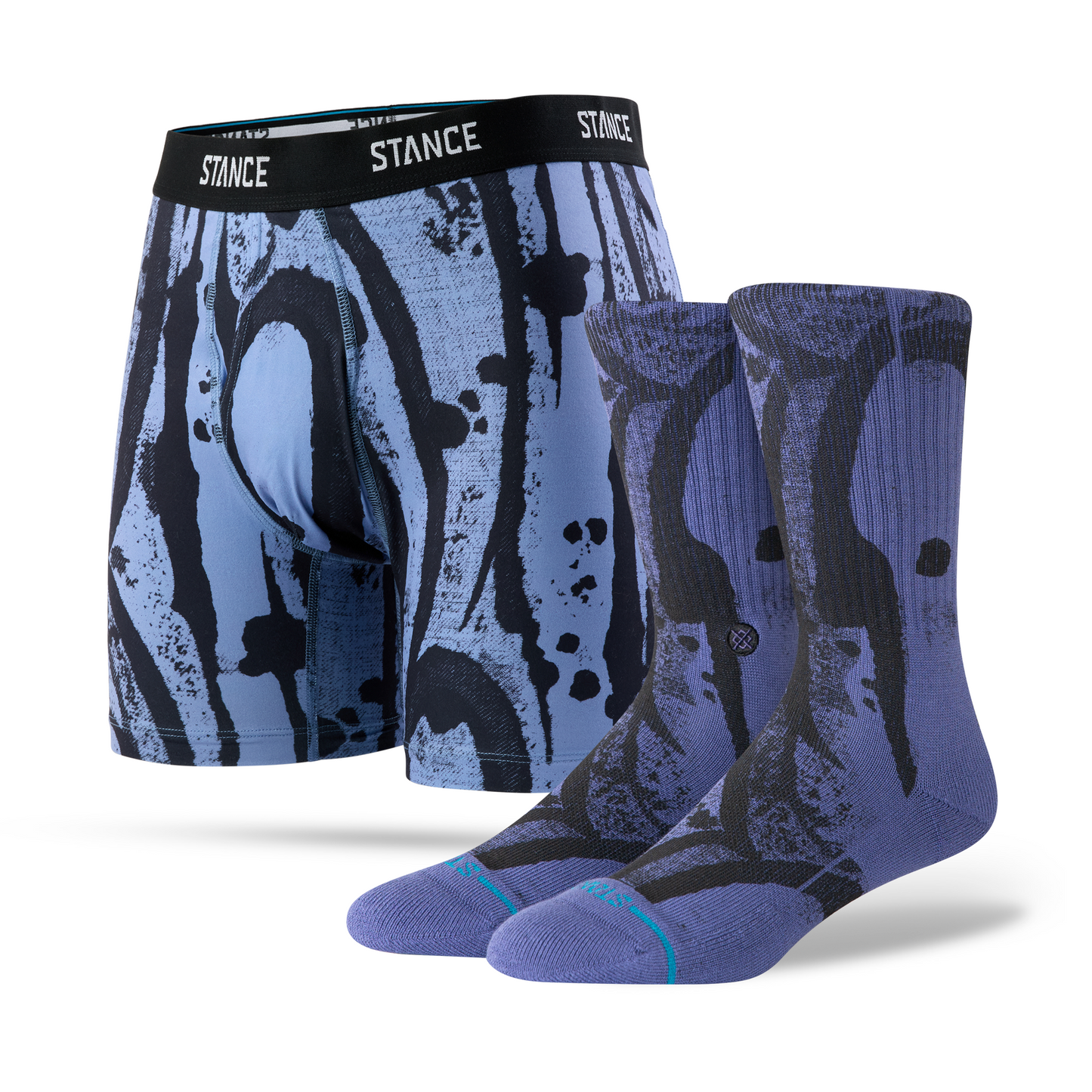 Stance Draper Boxer Brief & Crew Sock 2 Pack Multi